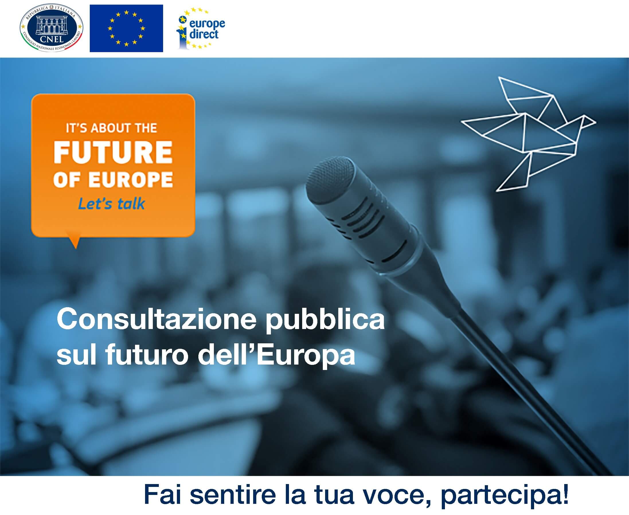 Consultazione pubblica sul futuro dell'Europa